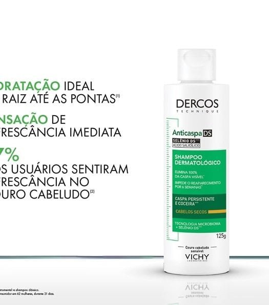 Shampoo Anticaspa Intensivo DS Cabelos Secos 125G - Imagem 3