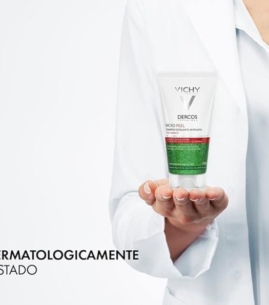 Shampoo Esfoliante Anticaspa Dercos MicroPeel 250ml - Imagem 3