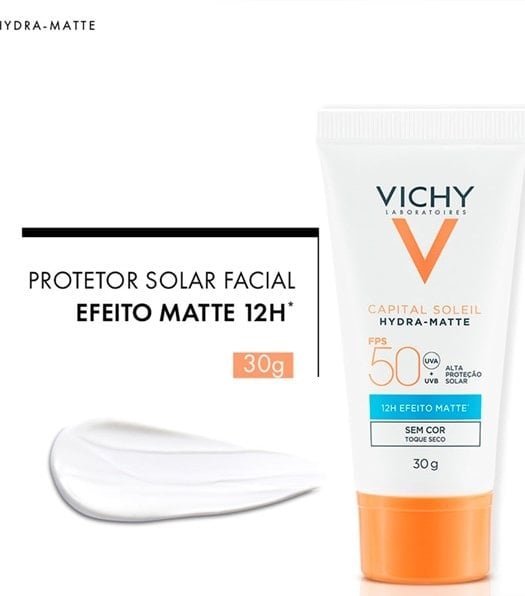 Protetor Solar Facial Hydra-matte FPS50 40g - Imagem 2